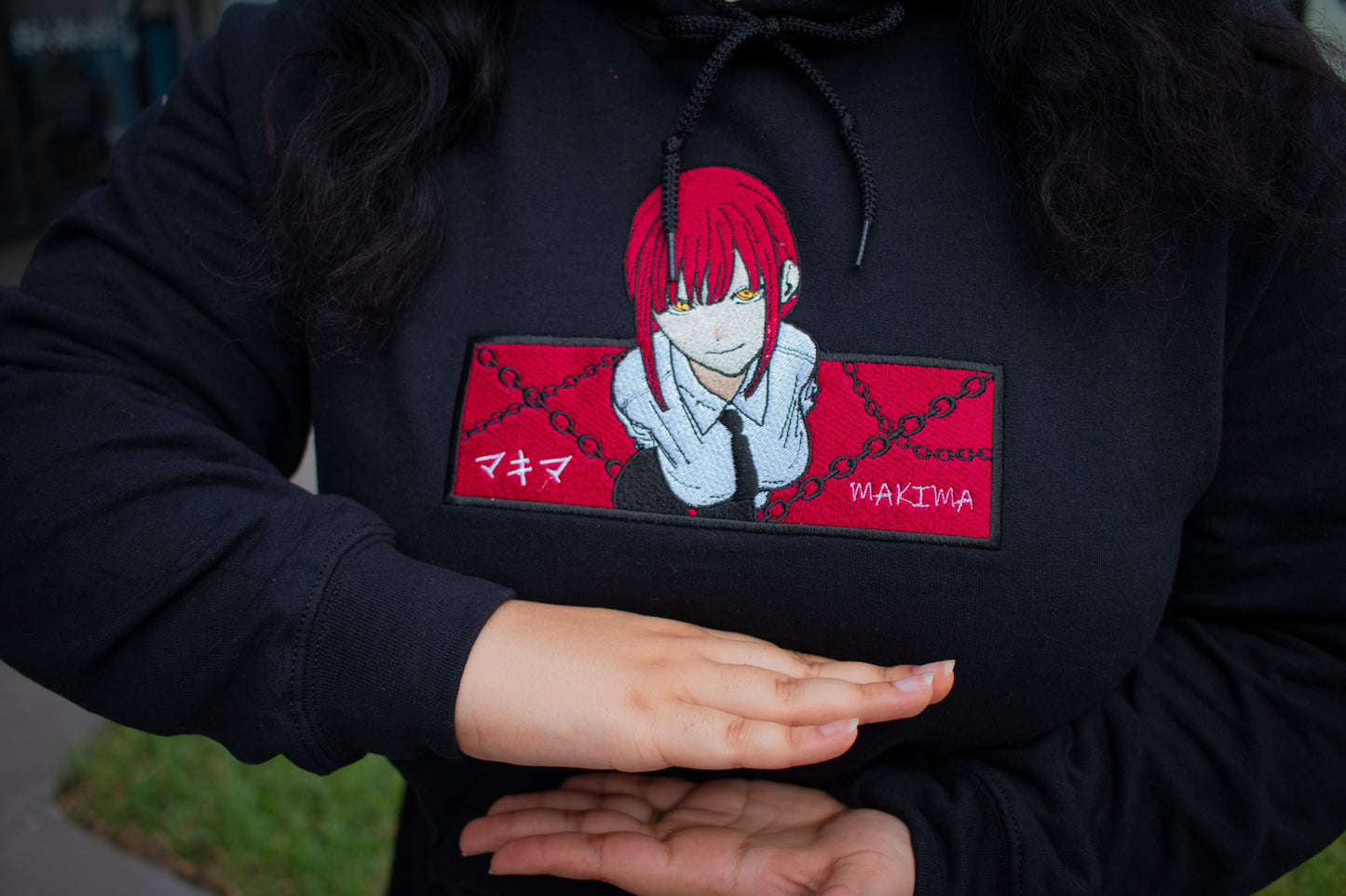 Control Anime Embroidered Sweater