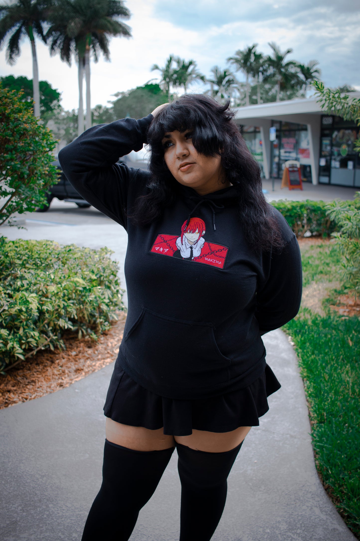 Control Anime Embroidered Sweater