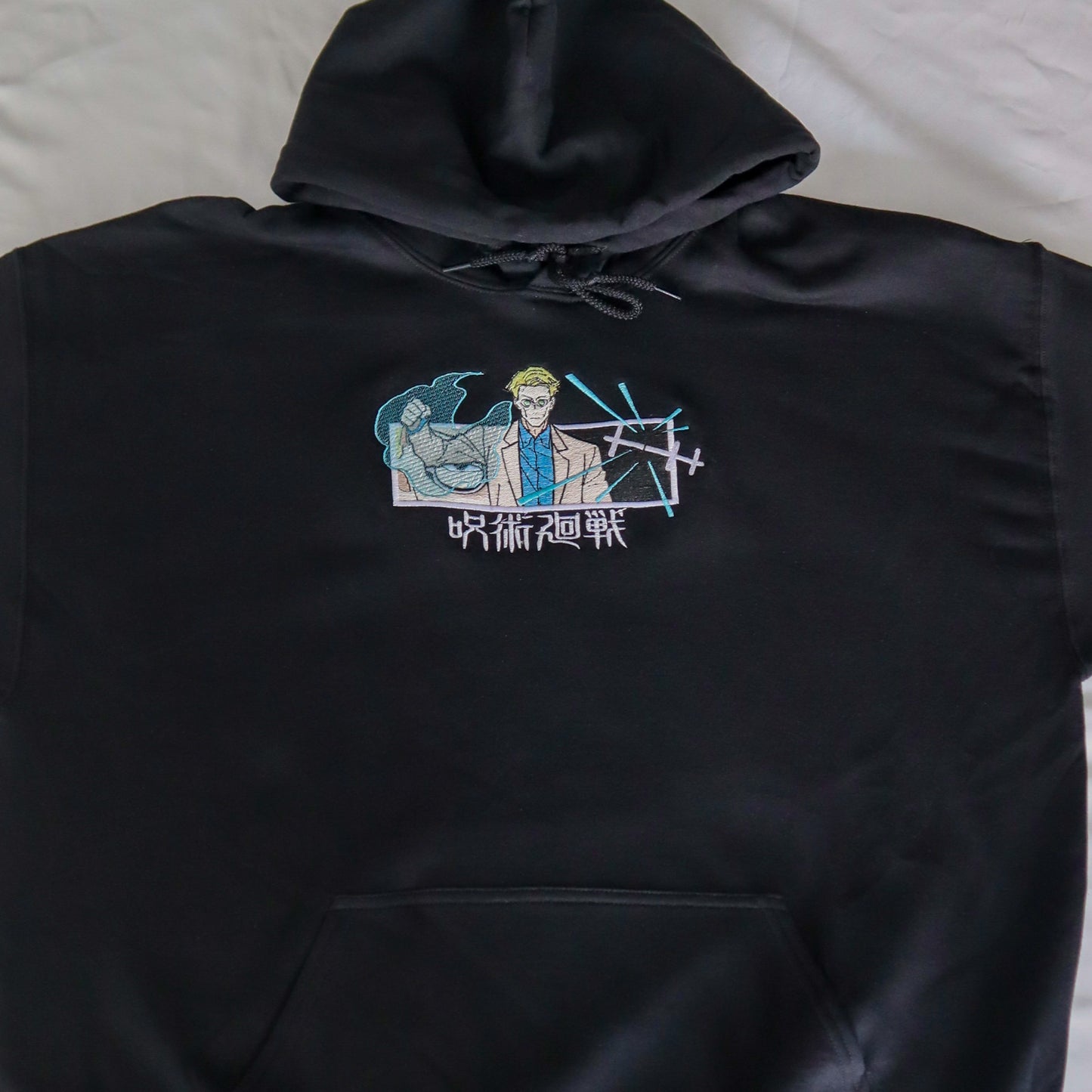 Overtime Anime Embroidered Sweater