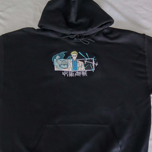 Overtime Anime Embroidered Sweater